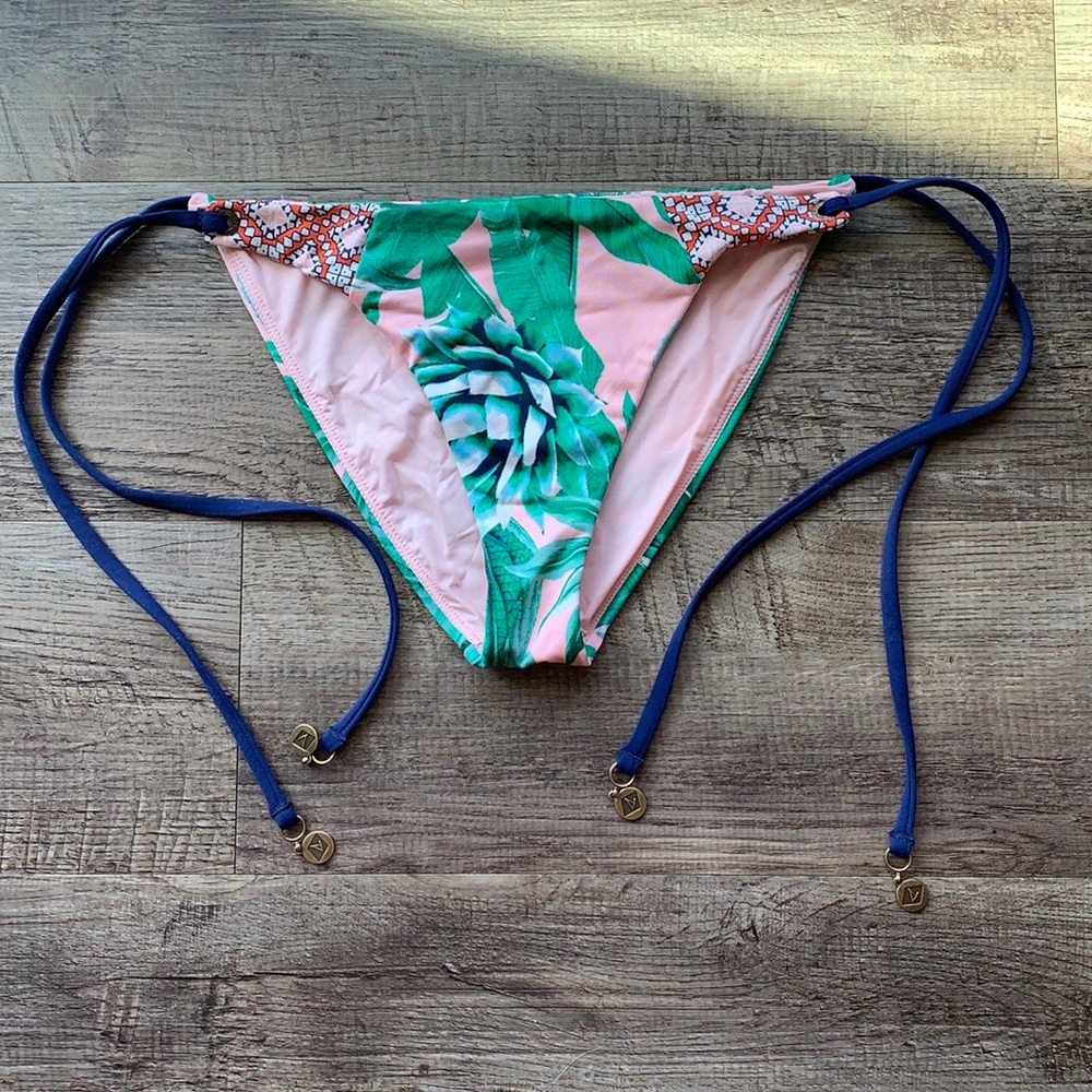 Sperry tropical Hawaii string bikini bottoms XS